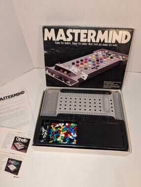 Vintage 1981 Mastermind Strategy Board Game By Pressman COMPLETE